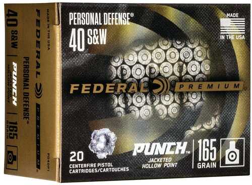 FED PREM 40SW 165GR PUNCH JHP 20/BX