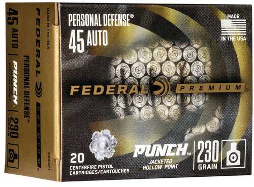 FED PREM 45AUTO 230GR PUNCH JHP 20B