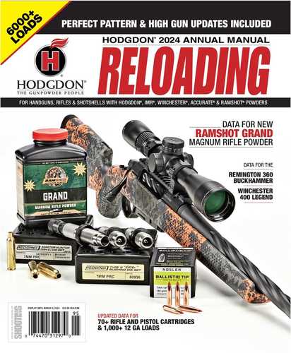 Hodgdon 2024 Annual Basic Reloading Manual