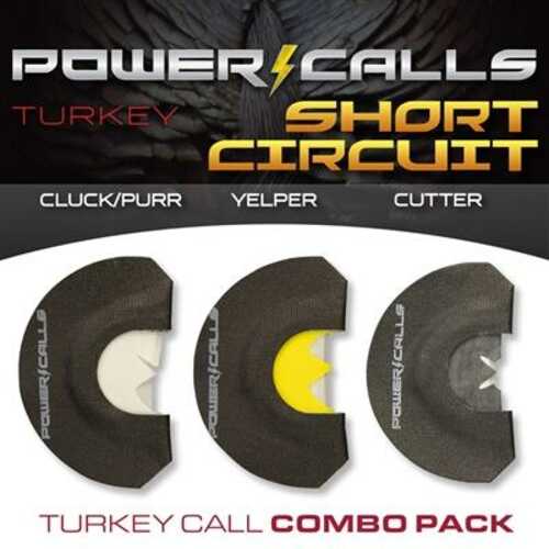 Higdon Outdoors Power Calls Short Circuit Combo Pack - (Cluck/Purr Yelper Cutter)