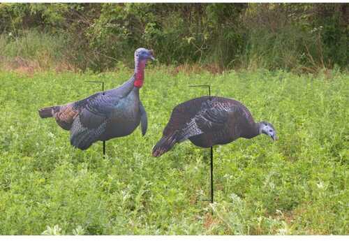 Higdon Flex Turkey Decoy Combo Tom And Hen Silhouette