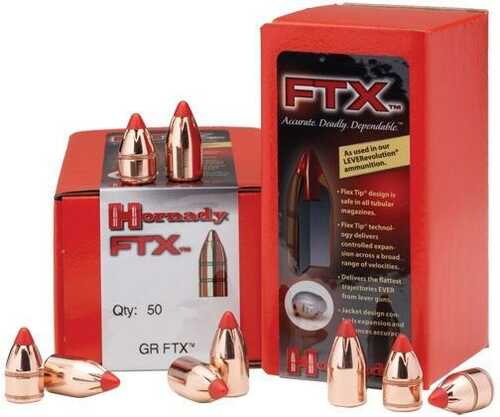 Hornady FTX Rifle Bullets .44 Cal .430" 265 Gr FTX (444 Marlin) 50/ct