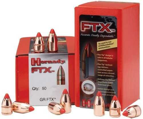 Hornady FTX Rifle Bullets .45 Cal .458" 325 Gr FTX 50/ct