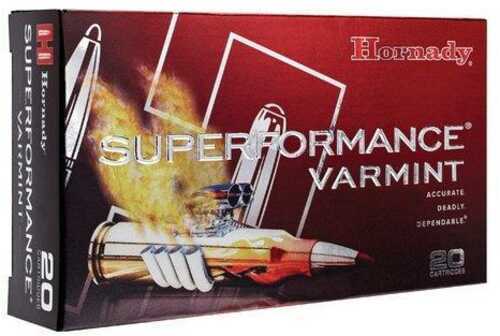 Hornady Superformance Rifle Ammunition .17 Hornet 20 Gr V-Max 3650 Fps - 25/Box