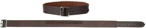 Hunter Leather Cartridge Belt .45 Caliber 40" - 45" Large Antique Brown