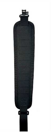 TacShield Precision Rifle Sling Padded Tac-Grip w/ Stud QD Swivels Black
