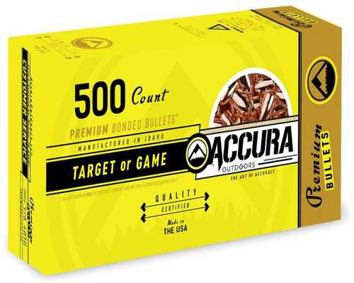 Accura Premium Powerbond Bullets .40 Cal .401" 165 Grain HP 500 Count