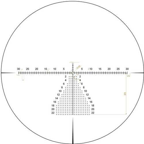 Riton 5 Conquer 5-25x56 Rifle Scope 34mm FFP MOR (MOA) Reticle Illum Black