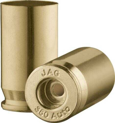 Jagemann Unprimed Brass Rifle Cartridge Cases .380 Auto 100/Bag