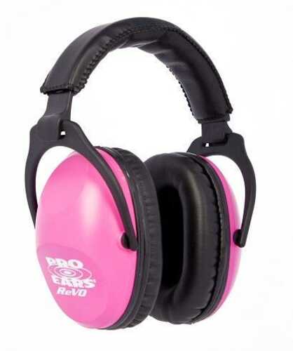 Pro Ears Passive ReVO Ear Muffs - Neon Pink
