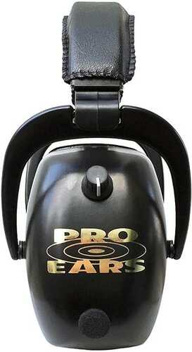 Pro Ears Gold II 30 Electronic Earmuffs 30Db Black