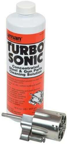 Lyman Turbo Sonic Ultrasonic Steel & Gun Parts Cleaning Solution - 16 Oz