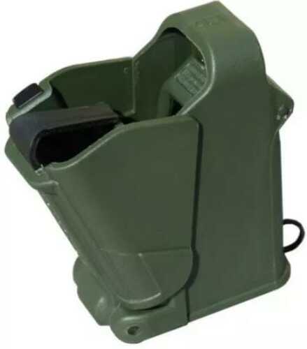 Maglula UpLULA Universal PisTol Mag Loader/UnLoader 9mm To .45 Cal - Dark Green