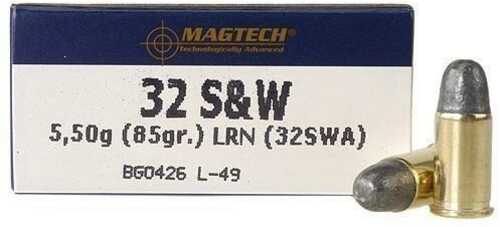 Magtech Handgun Ammunition .32 S&W 85 Gr LRN 680 Fps 50/Box
