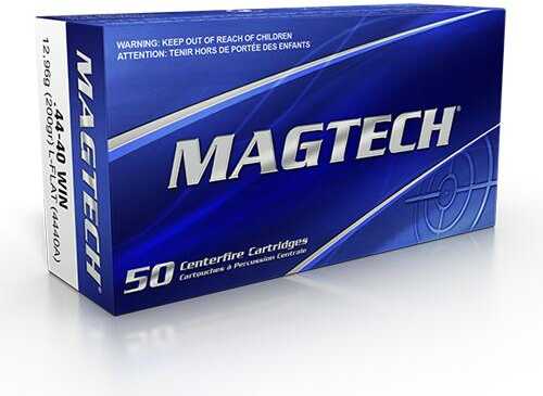 Magtech Handgun Ammunition .44-40 Winchester 200 Grain LFN 50 Rounds Per Box
