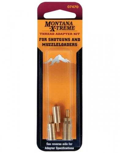 Montana X-Treme Thread Adapter Kit For Shotguns And Muzzleloaders
