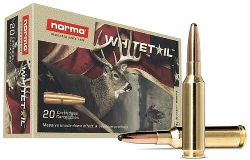 Norma Whitetail Rifle Ammunition 6.5 Creedmoor 140Gr PSP 2657 Fps 20/ct