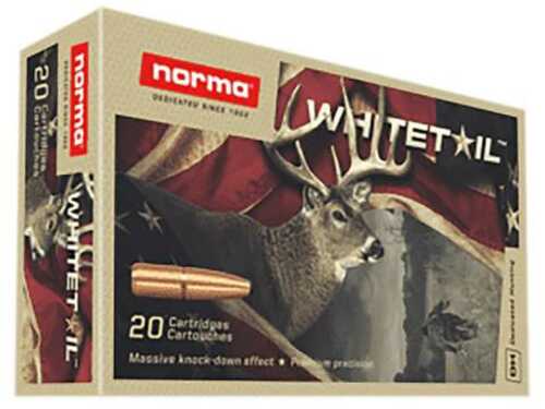 Norma Whitetail Rifle Ammunition 7mm Rem Mag 150Gr PSP 3018 Fps 20/ct