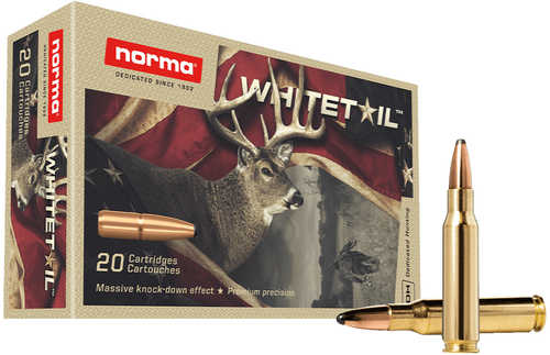 Norma Whitetail Rifle Ammunition 30-30 Winchester 150 Grain Soft Point 2362 Fps, 20 Rounds