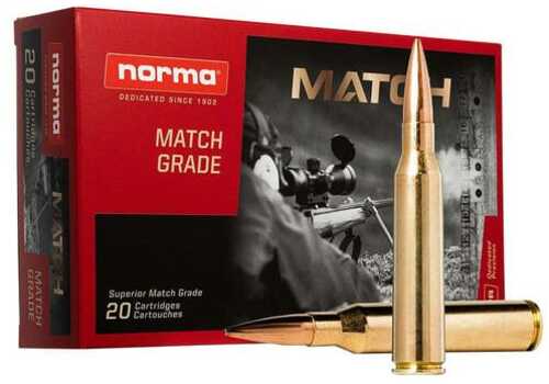 Norma Match King Handgun .338 Norma Mag 300Gr OTM 2657 Fps 20/ct
