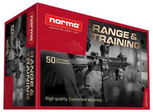 Norma Range & Training Rifle Ammunition .300 AAC Blackout 220 Grain Full Metal Jacket 20 Rounds