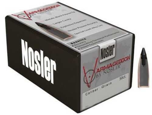 Nosler VarMageddon Bullets .17 Cal .172" 20 Gr FB-Tipped 100/ct