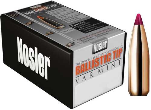 Nosler Ballistic Tip Varmint Bullets 6mm .243" 80 Gr SbT-Sb 100/ct