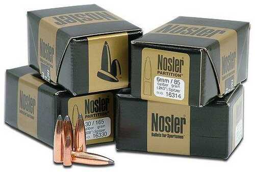 Nosler E-Tip Lead-Free Hunting Bullets .270 Cal .277" 130 Gr SPTZ 50/ct