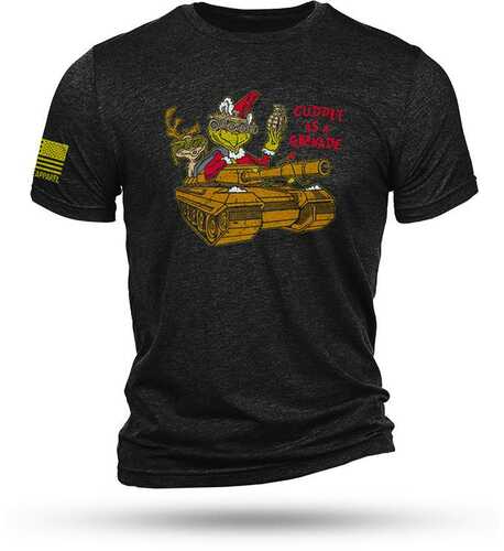 Nine Line Grinch Triblend Short Sleeve Shirt Black M