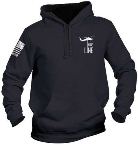 Nine Line Reread Not Rewritten Hoodie Navy S