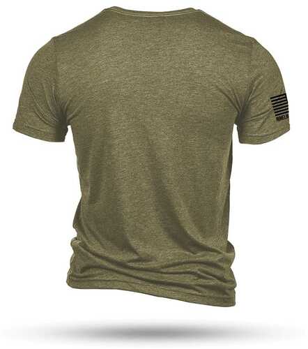 Nine Line Tactical Wiener Short Sleeve Shirt Olive Triblend L