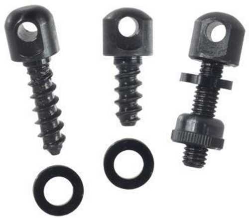 Outdoor Connection Swivel Base 3-Piece Screw Set - Black