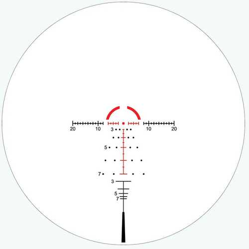 Athlon Argos BTR Gen 3 Rifle Scope 1-8x24 30mm SFP ATMR4 IR MOA Black