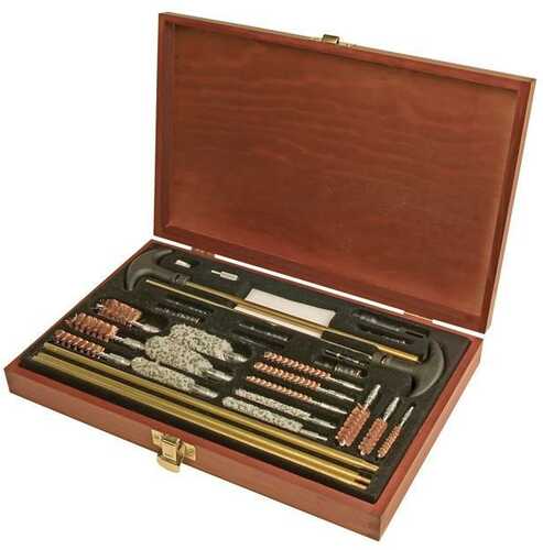 Outers 32 Piece Universal Wood Gun Cleaning Box