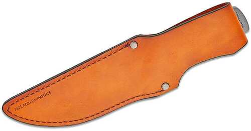 Old Timer Frontier Fixed Blade Knife 5" Drop Point Blade Wood Box