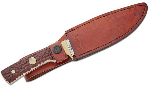Uncle Henry Next Gen 190Uh Fixed Knife 5-1/4" Clip Point Blade Staglon Box
