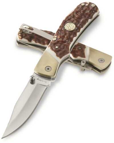 Uncle Henry Next Gen 7Uh Folding Knife 3-4/5" Clip Point Blade Staglon Box