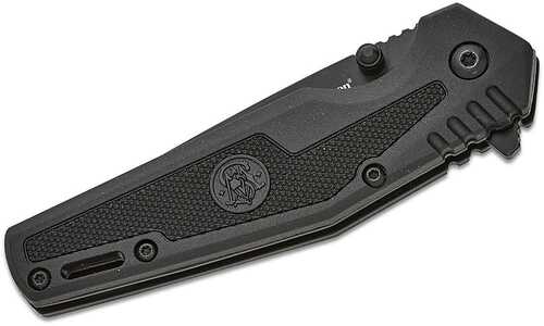Smith & Wesson SWAT Assisted Folding Knife 3" Drop Point Blade Black Box