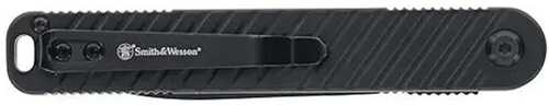 Smith & Wesson Executive Folding Knife 3-1/2" Spear Point Blade Black
