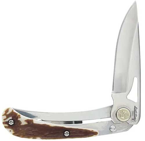 Uncle Henry 3Uh Large Folding Knife 2-7/10" Drop Point Blade Staglon