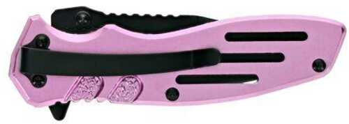 Smith & Wesson Extreme Ops Folding Knife 3-1/10" Blade Pink