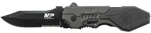 Smith & Wesson M&P M.A.G.I.C. Assisted Opening Clip Point Folding Knife 3 3/5" Blade Black