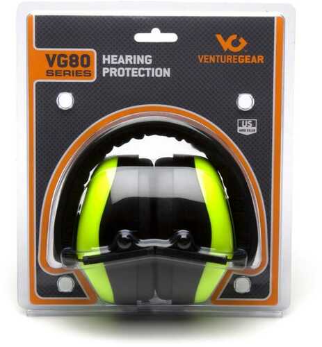 Pyramex Venture Gear Vg80 Series Passive Earmuff 25Db Lime