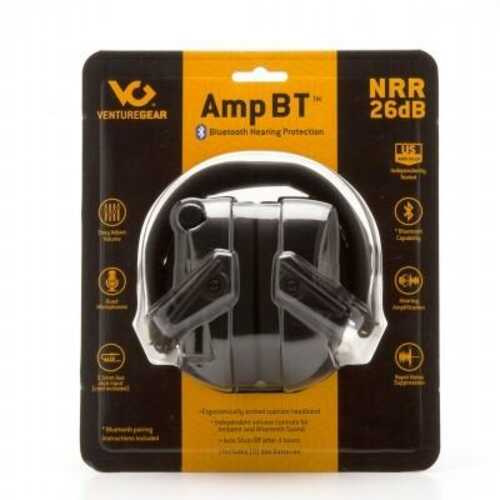 Pyramex Amp Bluetooth Ear Muffs 26Db Grey