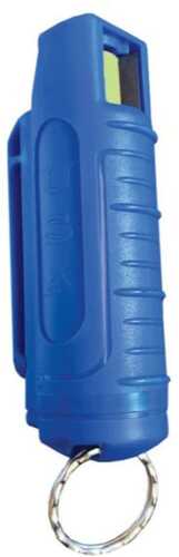 PSP 1/2 Oz. Blue Heat Pepper Spray w/Blue Hard Case & Key Ring