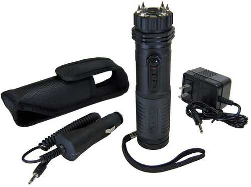 Zaplight Extreme 1 Million Volt Stun Gun / Flashlight With Wall Charger