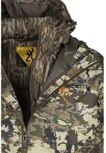 Browning Rain Shell Jacket Mossy Oak Bottomland L