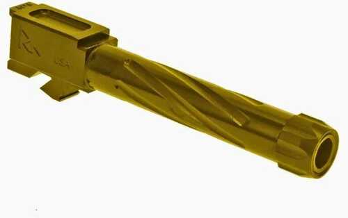 Rival Arms V1 Threaded Gold Barrel For Glock Model 19 Gen3/4