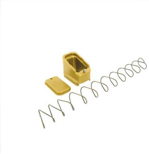 Shield Arms Magazine Extension +5/+4 For Glock 17/22/34/35/19X/45 Gold