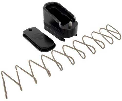Shield Arms Handgun Magazine Extension +2 For Glock 43 Black